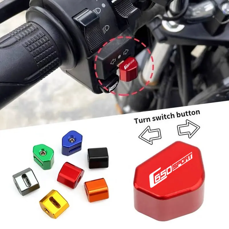 

Motorcycle Switch Button Turn Signal Switch Key Cap Accessories FOR BMW MOTO C650SPORT C650 SPORT