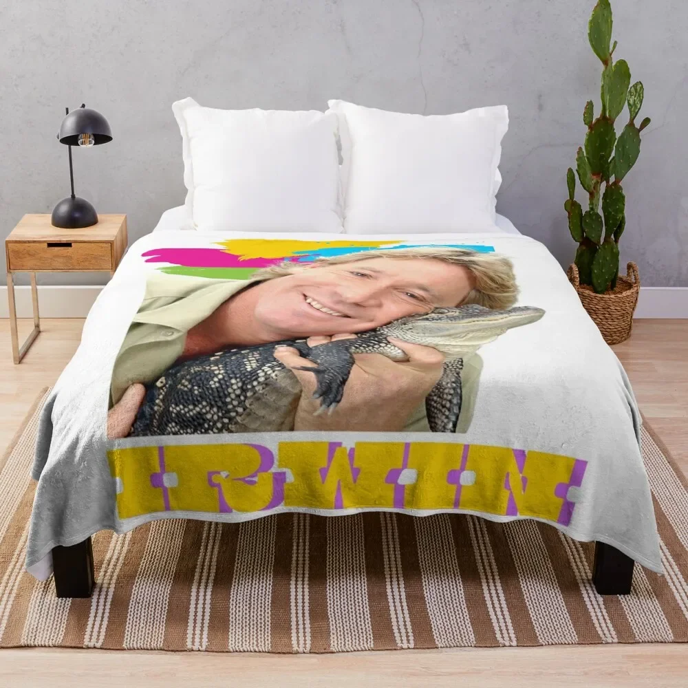 

THE GREAT STEVE IRWIN Throw Blanket Beach blankets and throws Comforter Decorative Sofa Blankets