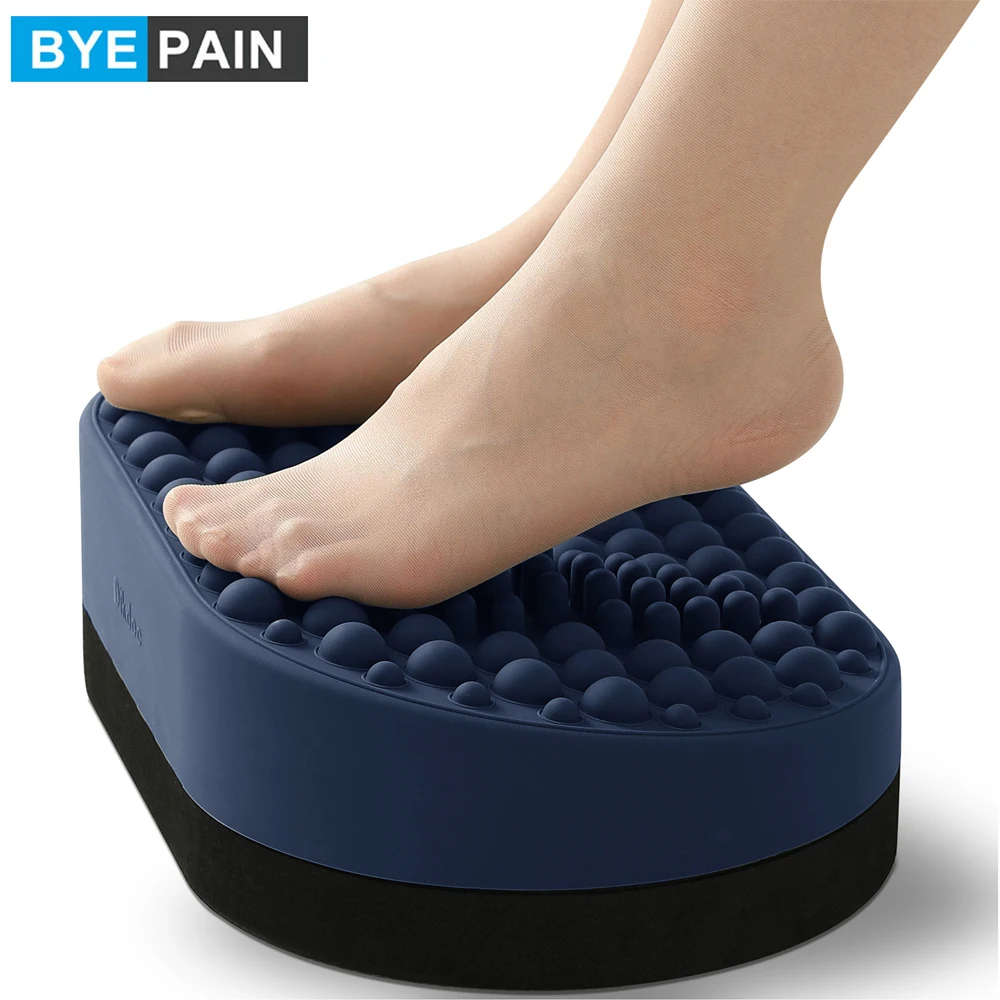 

1Pcs Foot Massager Foot Rest for Under Desk at Work, Home Office Foot Stool, Ottoman Foot Massager for Plantar Fasciitis Relief,