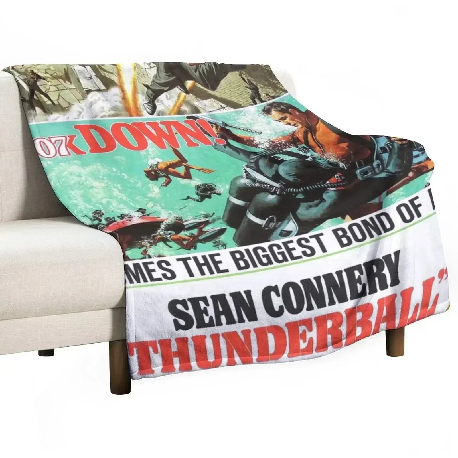 Up Down Out Thunderballs Throw Blanket Kid'S For Baby warm for winter Comforter Bed blankets and throws Blankets