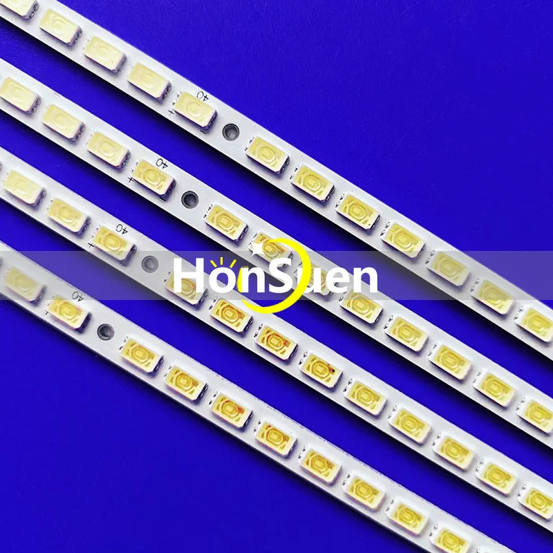 4pcs LED Strip SLED 2010SVS55 LMB-5500BM12 BN62-00048A LJ64-02386 For Samsung UE55C7000 UA55C7000 UE55C8000 UN55C6500 UN55C6300