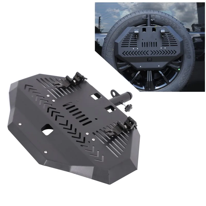 

Carbon Steel Spare Tire Multi-Function Bracket For 2023+ Haval Raptor Spare Tire Bracket Car Accessories
