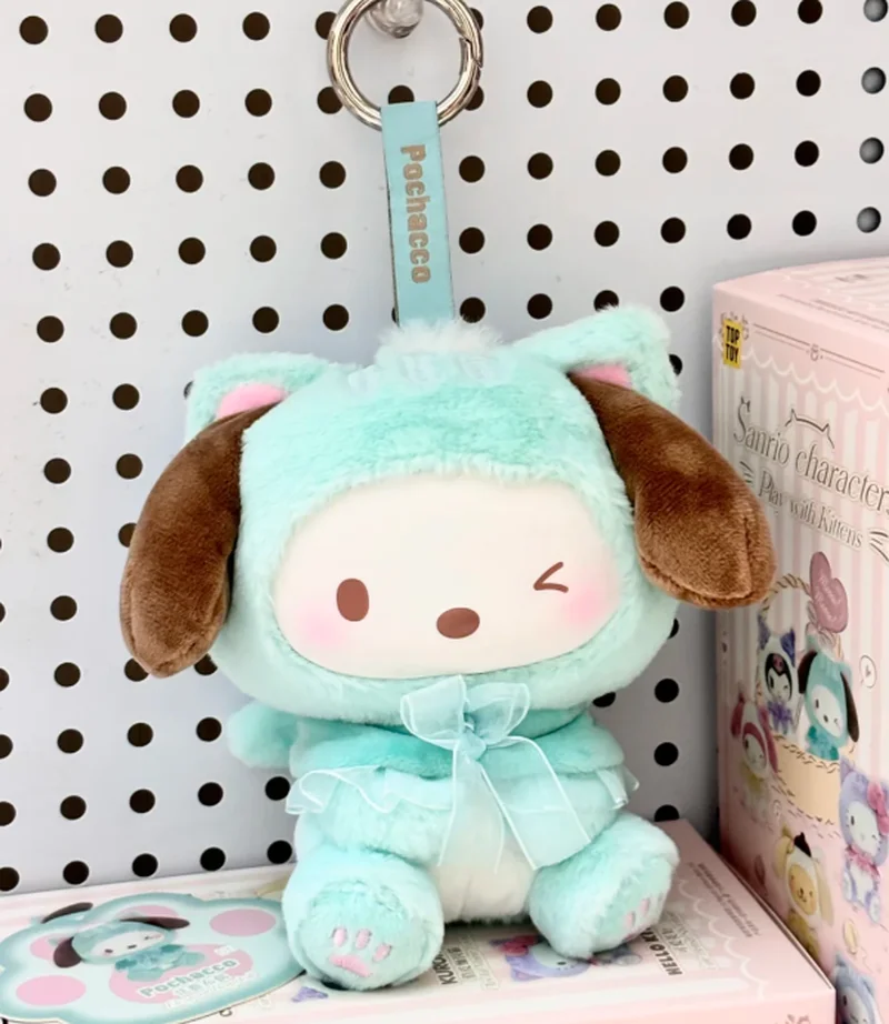 أصيلة الأسرة تليتبيز القط صندوق أعمى المينا لعبة دمية تحصيل تمثال العصرية شنقا هدية مزخرفة #5