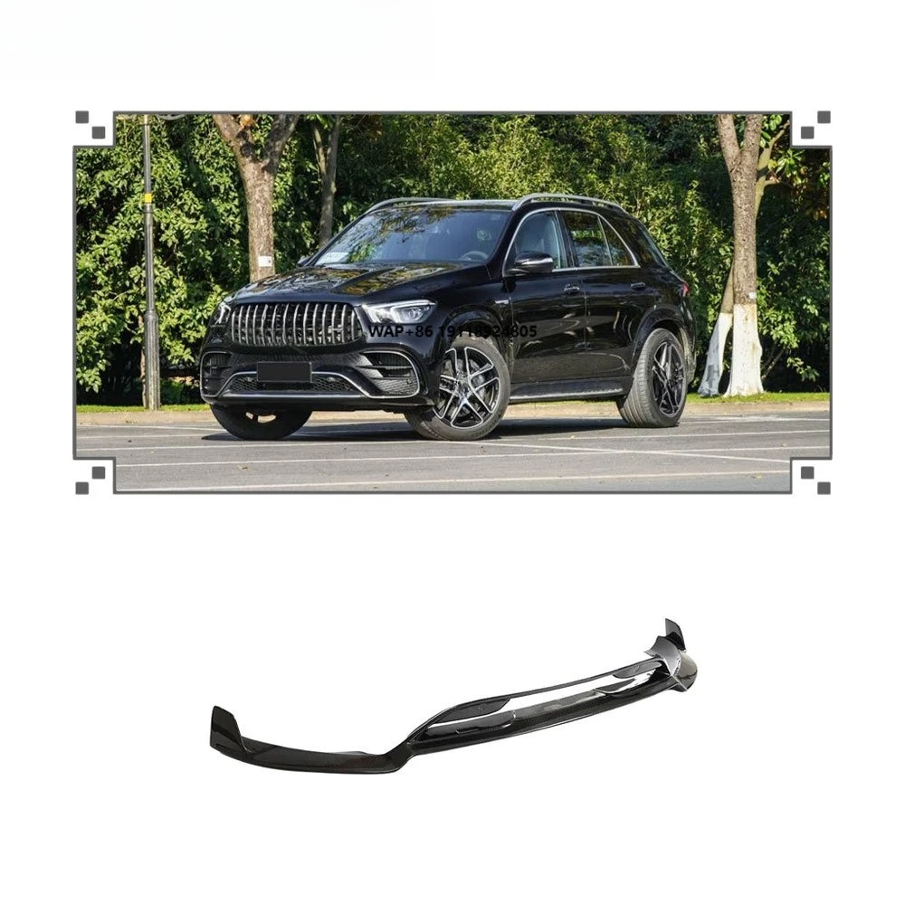 

Factory Customized Carbon Front Bumper Lip for Benz GLE63 C167 W167 2021-2023 Front Lip