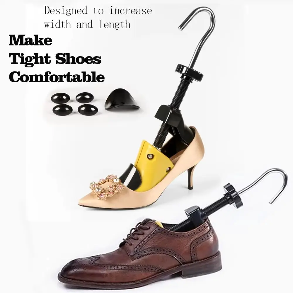 Civière de chaussure réglable, extenseur d'arbre, élargi de bottes, talons hauts, largeur et longueur, pratique, botte de baskets d'arbre à chaussures