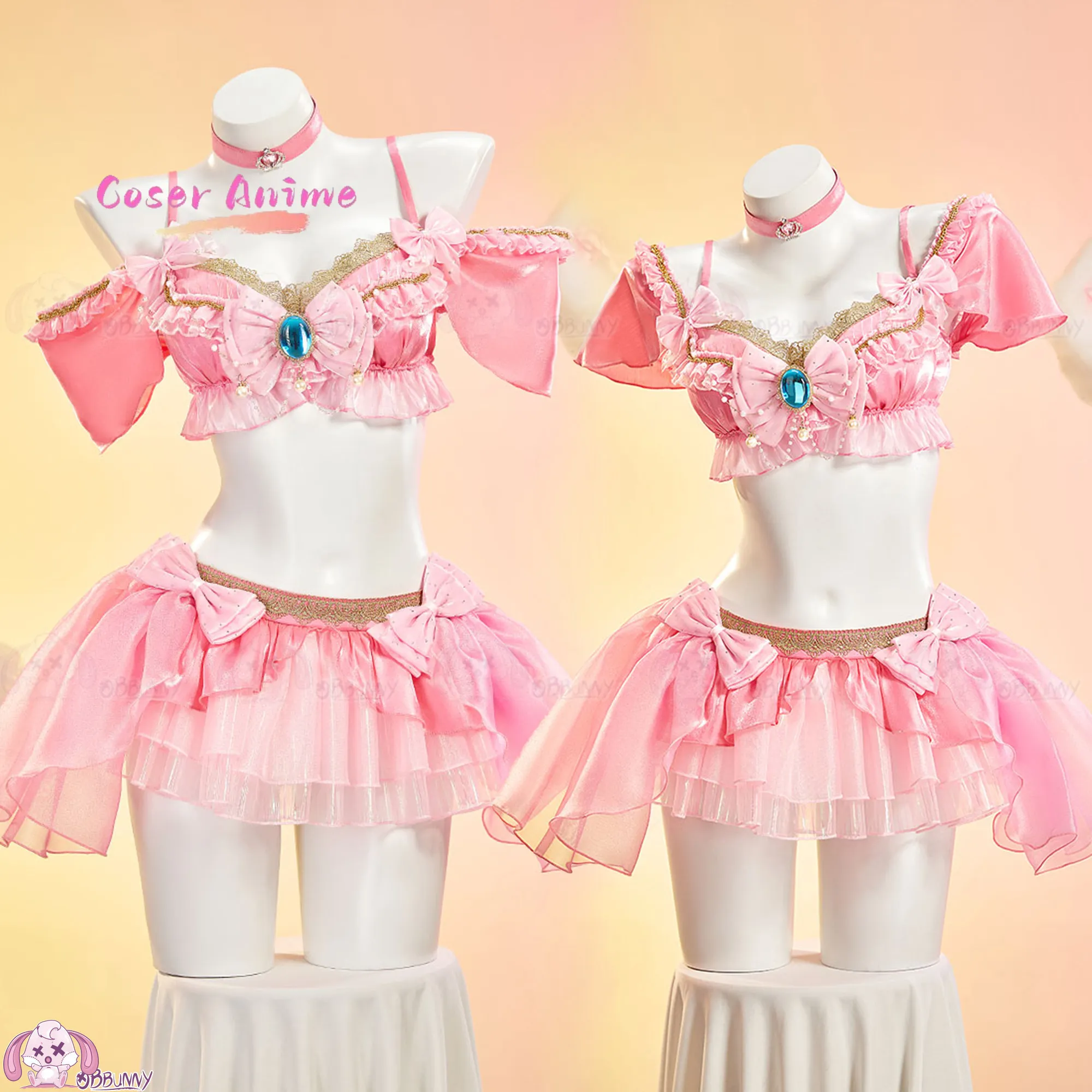 Sweet Peach Idol Mini Skirt Se - Anime Cosplay Dresses review and price