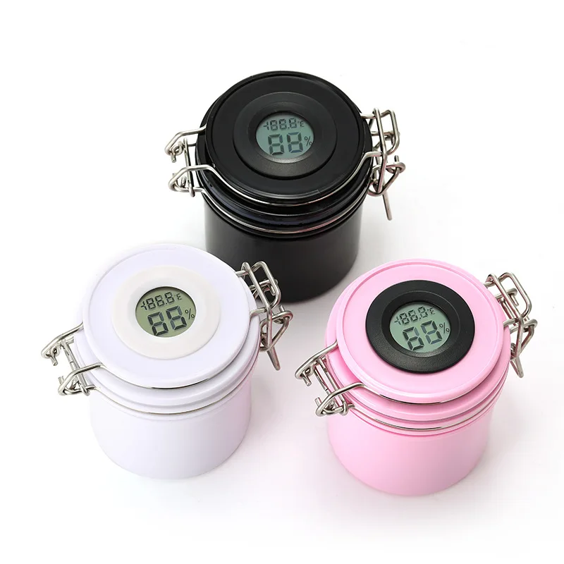 False Lash Glue Storage Tank With Thermometer Adhesive Carbon Sealed Leak-proof Containers Grafting Eyelash Extension Supplie