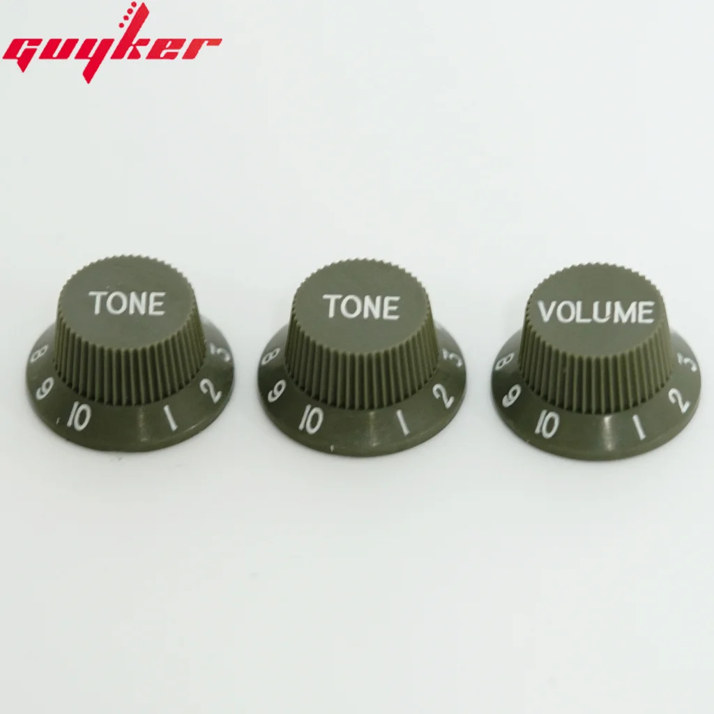 1 Set 1V2T Knob For Electric Guitars Thirty Colors To Choose From