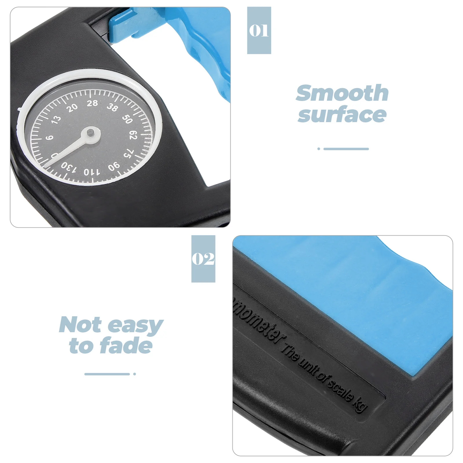 

Hand Grip Strengthener Ergonomic ABS PP Hand Exerciser Finger Trainer for Physical Therapy Muscle Training Grip Strength