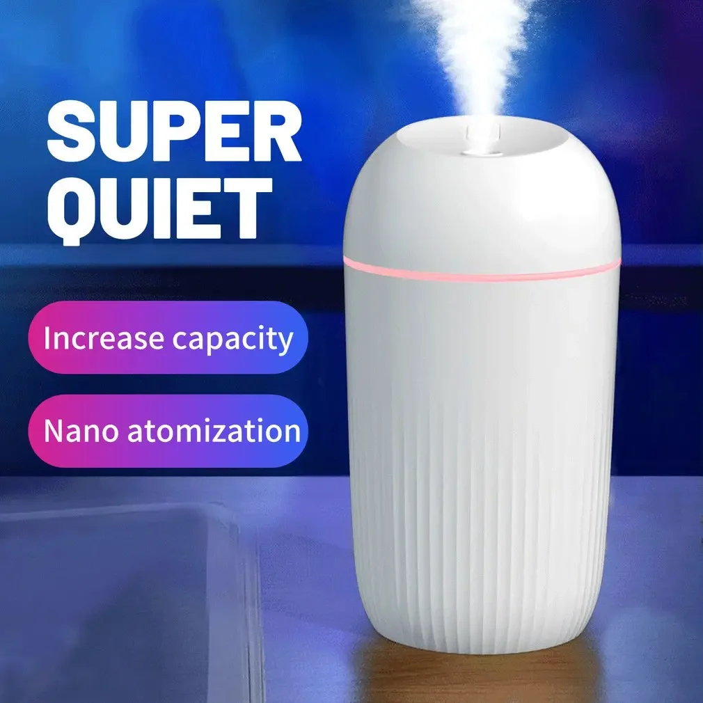 USB Silent Humidifier Soft Night Light Aroma Diffuser for Home and Office