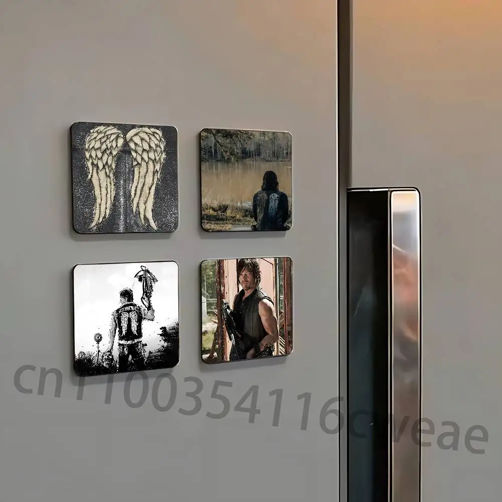 Магниты на холодильник Daryl Dixon Norman, металлические магнитные карточки для кухни, холодильника, шкафа.