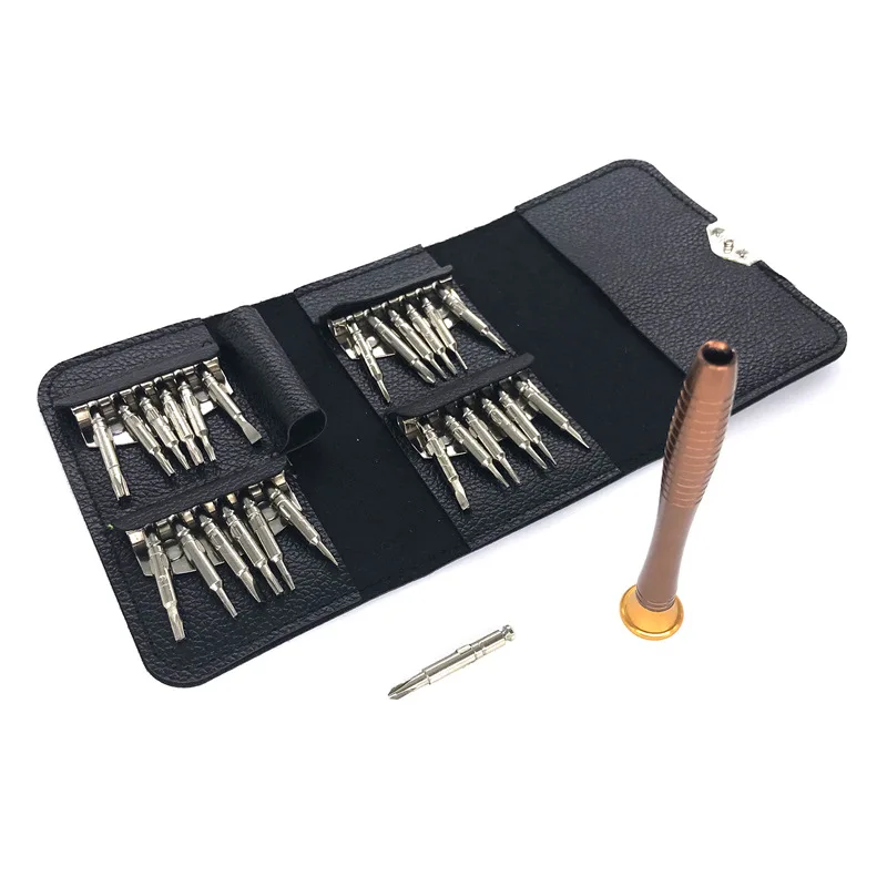 25 In 1 Torx Screwdriver Bits Set Multifunctional Magnetic Mini Precision Kits For Phone Opening Repair Electronics Hand Tools
