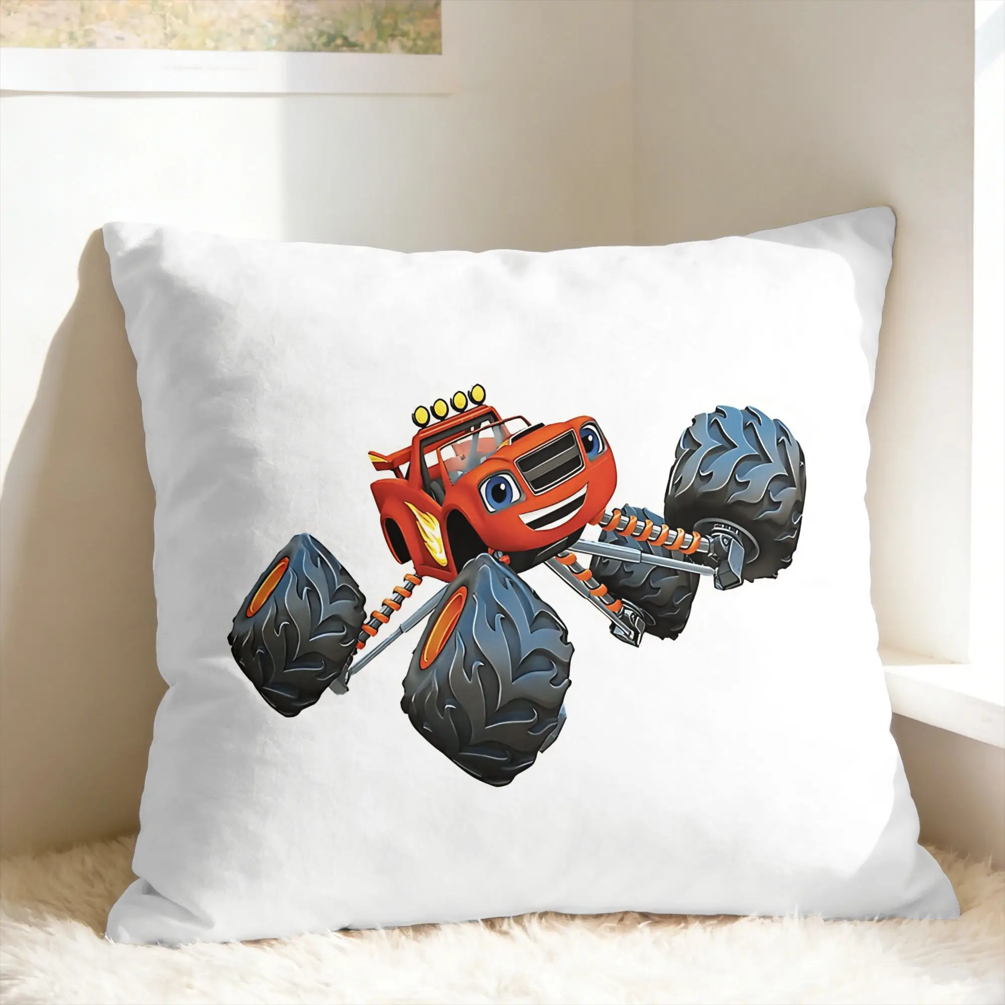 B-Blaze and the Monster M-Machines Pillowcases  Fashion Pillow Case For Sofa Home Decoration Print Pillow Cover