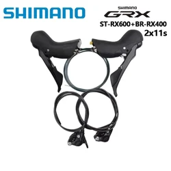 Shimano GRX RX600 RX400 1x11s 2x11s  Hydraulic Disc Brake RX600 Shifter RX400 Brake Caliper For GRAVEL Bike Shifter Disc Brake