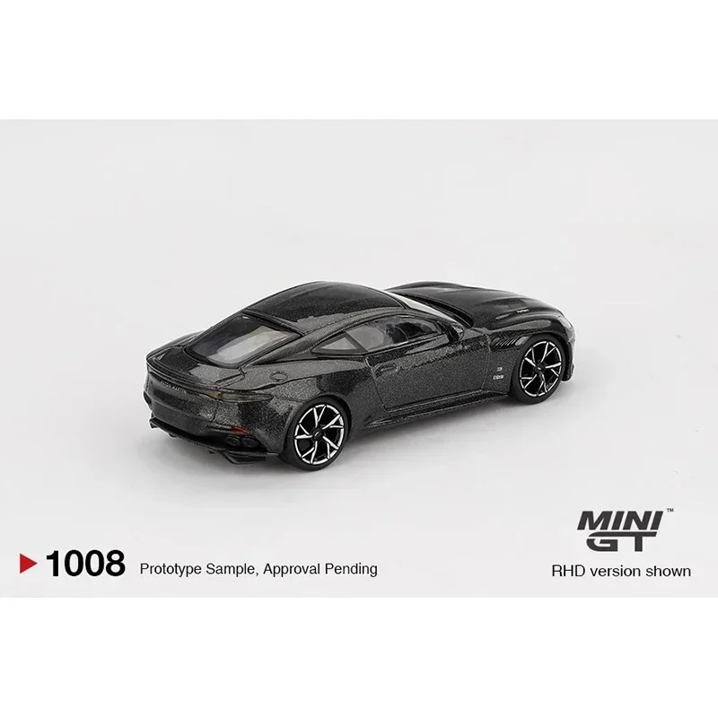 متوفر في المخزون MINIGT 1008 1:64 Aston Martin DBS 007 Edition Diecast مجموعة نماذج السيارة ألعاب MINI GT