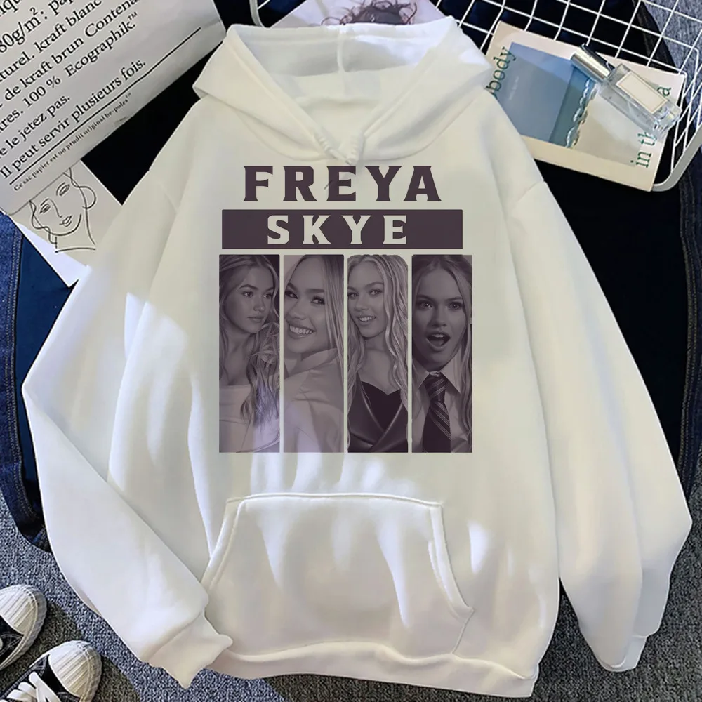 Freya Skye Sweatshirt Mode-Oberteile japanischer Anime 2026 Gothic Vintage koreanische Damen locker geschnitten – Detail 4