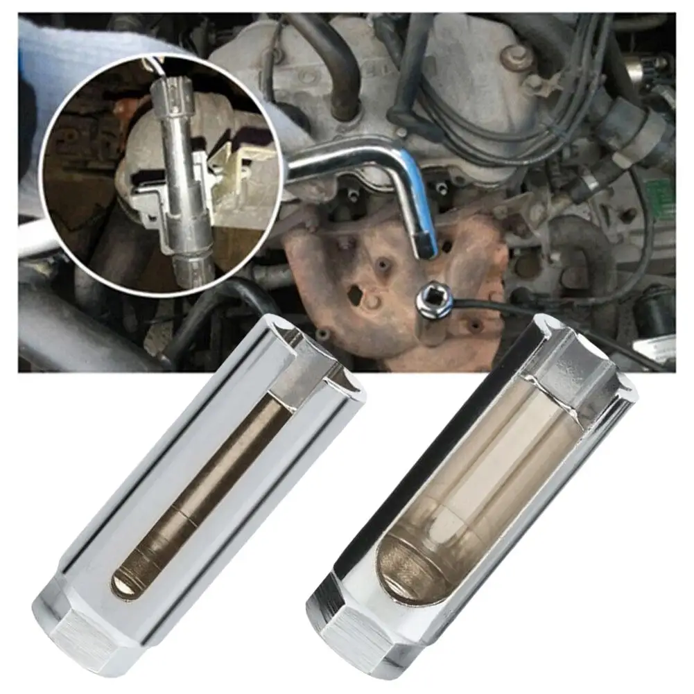 Universal 22mm 1/2 "ไดรฟ์รถ Lambda Oxygen Sensor ประแจซ็อกเก็ตติดตั้งอุปกรณ์เสริมอัตโนมัติมืออาชีพเครื่องมือ