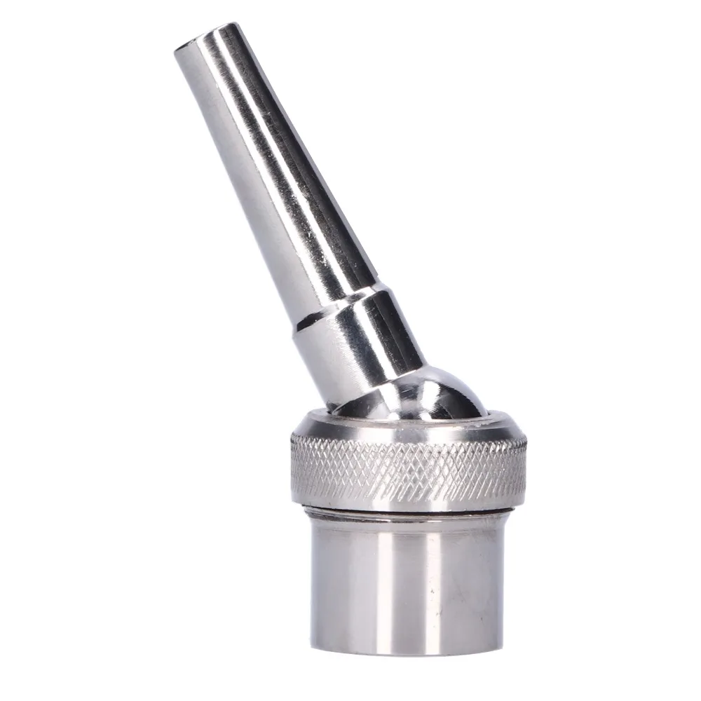 Stainless Steel Fountain Nozzle G3/4 Female Thread Easy Installation Fountain Spray Head Silver Adjustable