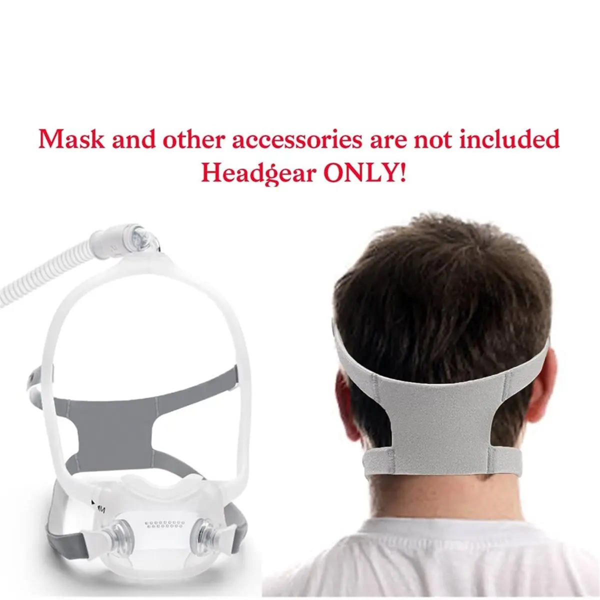 Fits for 2 Pack Headgear for Dream Wear Full Face Replacement Headgear