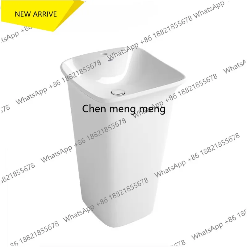 

DD182 Column type integrated, column basin floor type ceramic basin