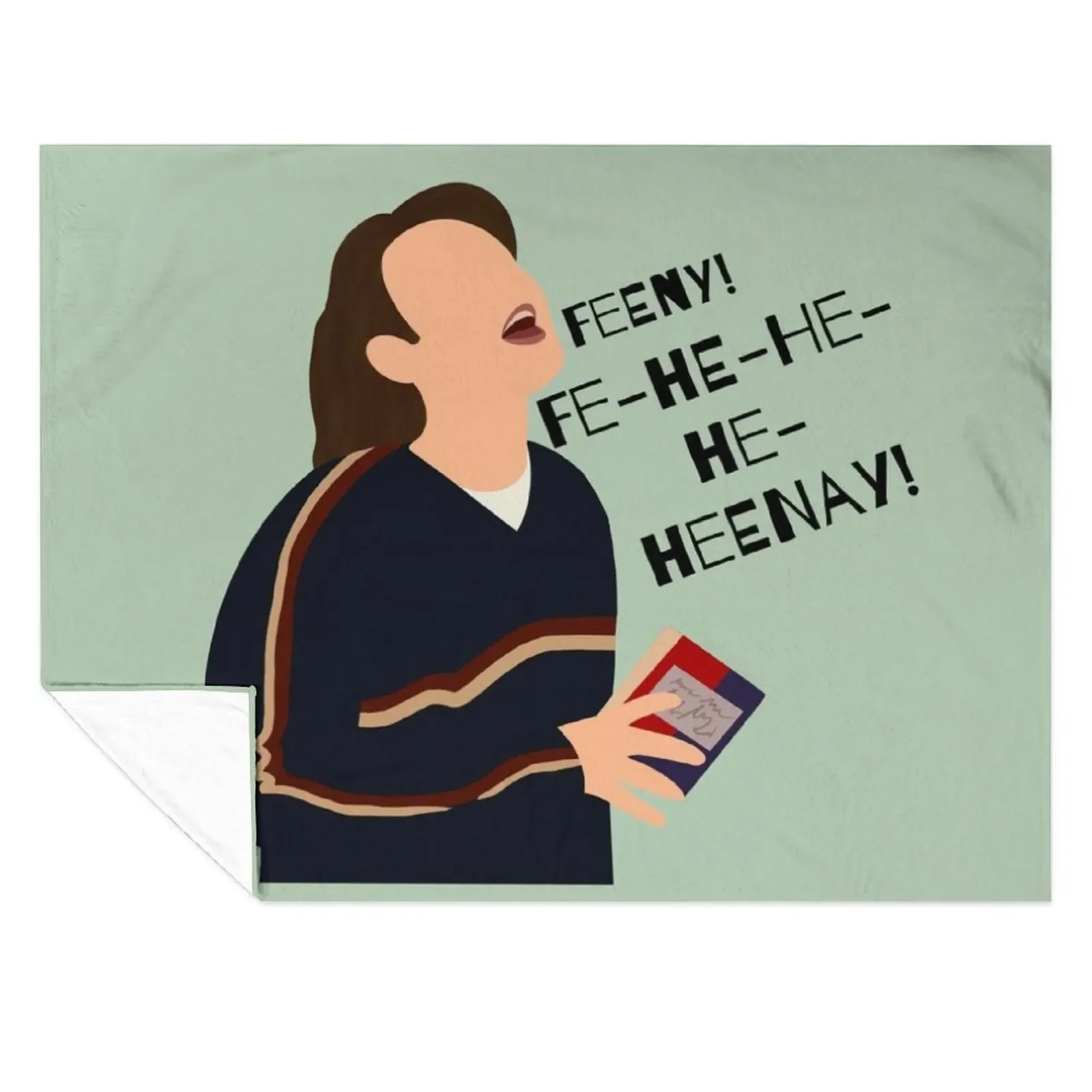 

Feeny! Throw Blanket Plaid on the sofa Custom heavy to sleep Shaggy Blankets