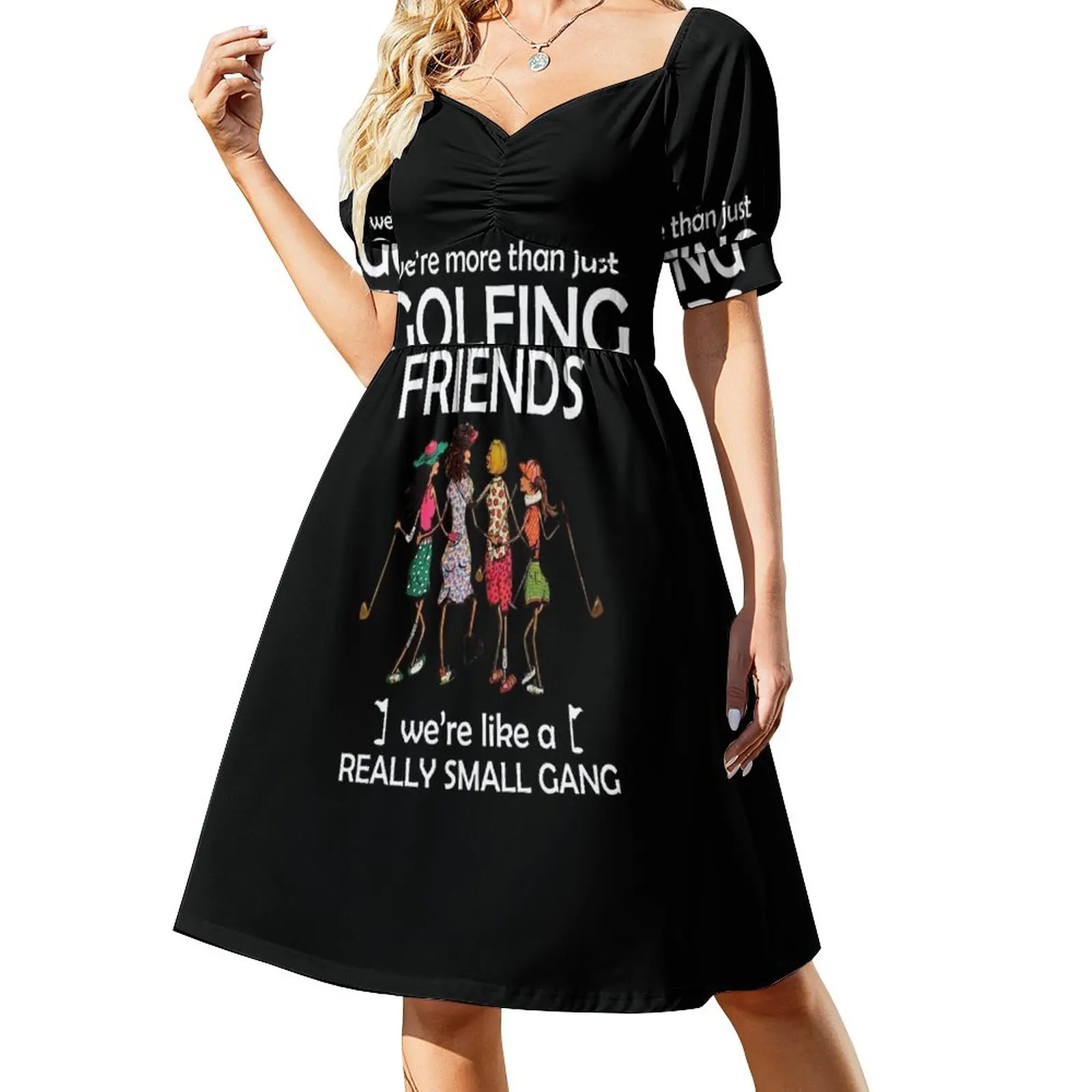 

Golf Friends Golf Besties Golf Gift For Golf Lovers Dress summer women's dress 2023 Long dress woman clothing women summer 2023