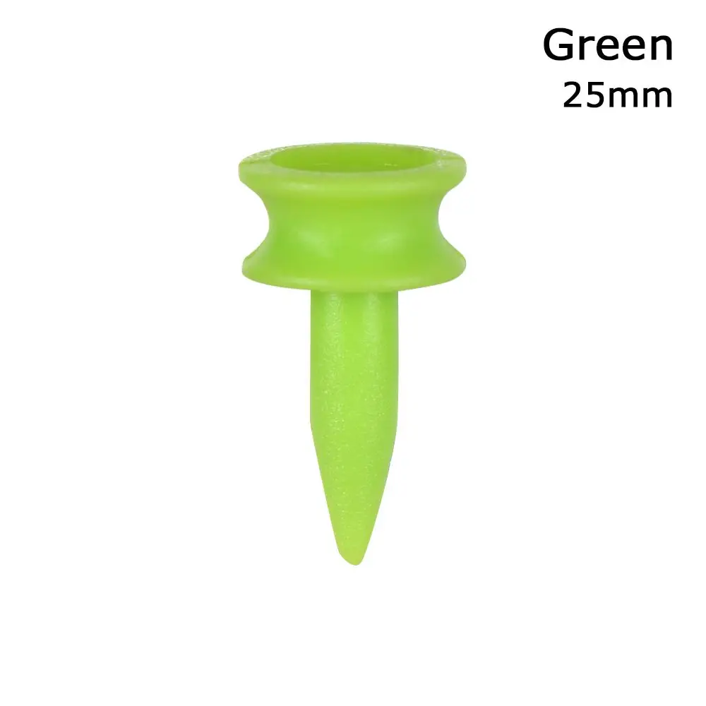 

70mm 57mm, Sports Part Durable Colorful Training Practice Accessories Durable Rubber Golfer Ball Tees Holder Golf Tees