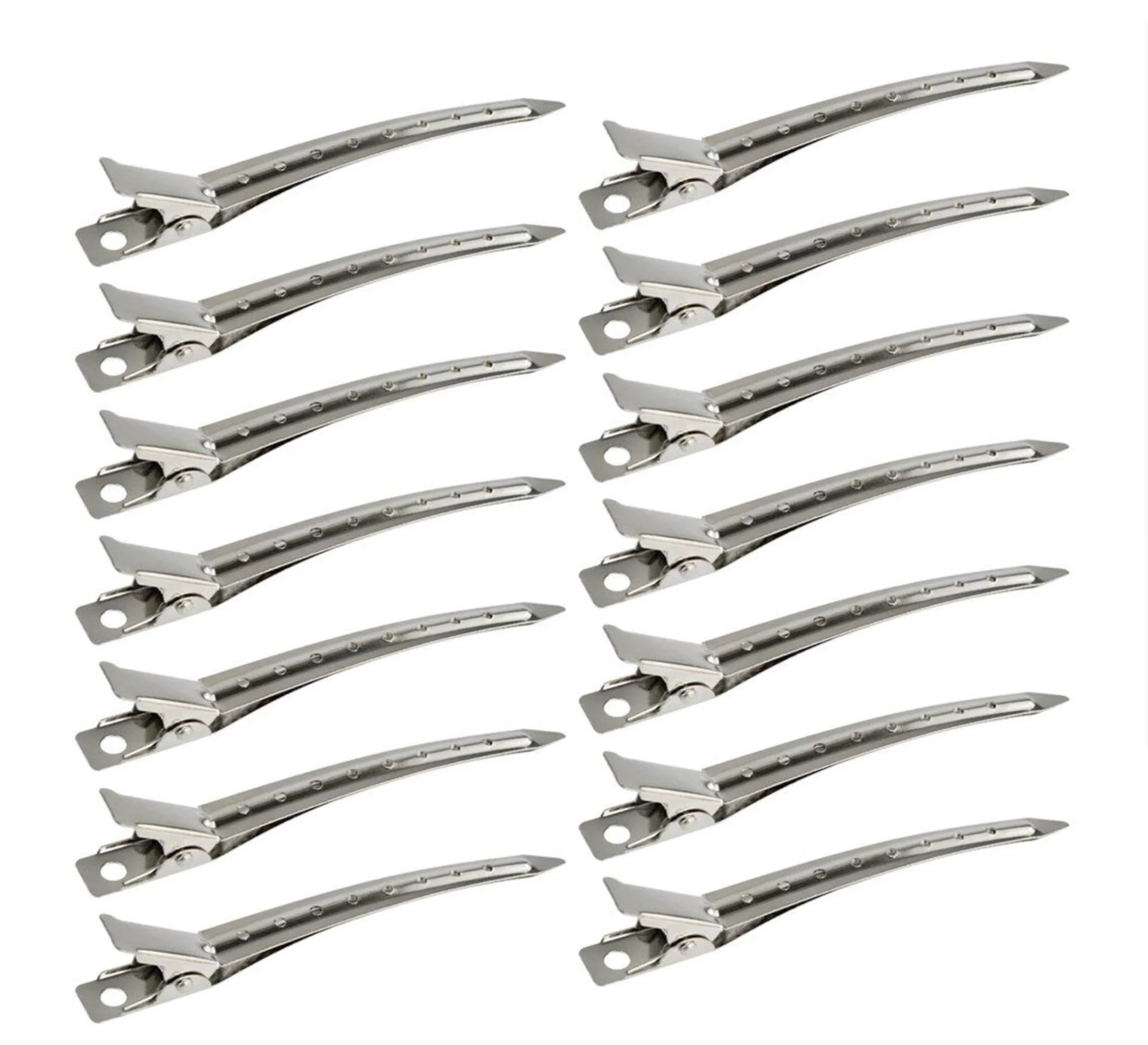 12pcs Hairdressing Steel Clips Cosmetic Styling Hair Roots Hair Clips Fix Bangs Forehead Hair Clips Hair Root Volumizer