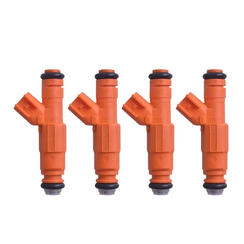4pcs 0280156156 Fuel Injector 3M4G-9F593-BA L309-13-250A fit For Ford Focus C-MAX VOLVO C30 S40 V50 Mazda 6 MPV 2.3L 2002-2007