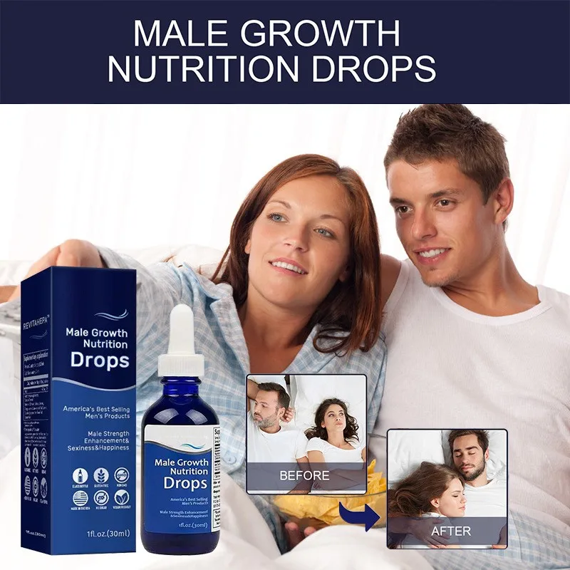 30ml Male Growth Nutrition Drops Nexusbio Super-Potent  Man Body Care Essential Oils Reduce Stress Strengthen Body Enhance