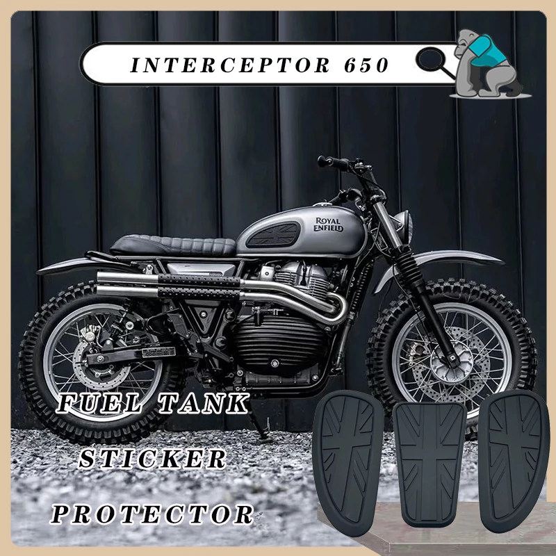 

Для T120 T100/Thruxton 1200 R/Bobber 1200/Thunderbird 900/Interceptor 650 аксессуары для мотоциклов наклейка на топливный бак протектор