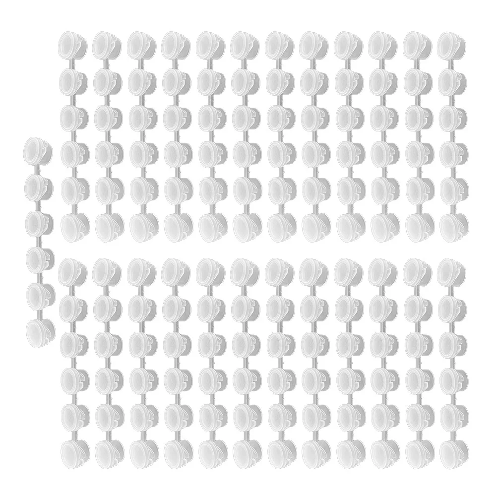 

25 pcs Pigment Storage Box Plastic Watercolor Paint Container Compartments Art Paint Boxes For Artists Students Reusable Pigment