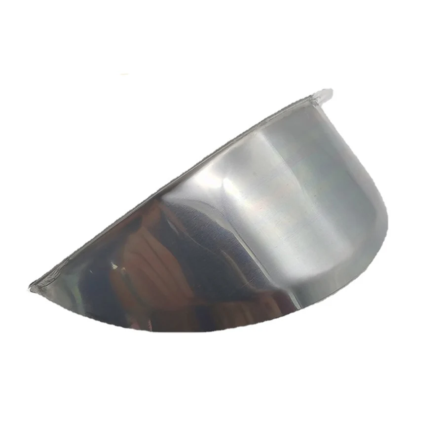 Chrome Metal Universal Motorcycle Headlight Visor 5.2\