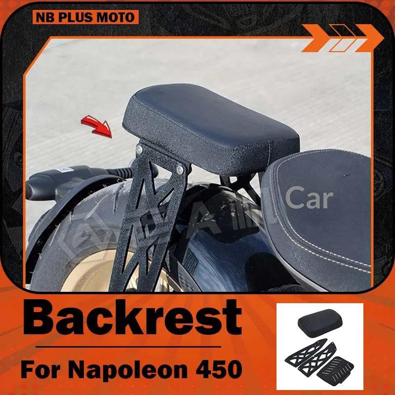 【Premium】For Benda Napoleon 450 motorcycles after modification, rack, rear rack, rear seat, and footrest