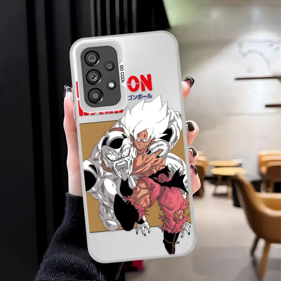 لعبة دراغون بول كوميكس فريزا لينة شل حقيبة لهاتف سامسونج جالاكسي A22 A25 A16 A34 A24 A32 A12 A23 A15 A14 A13