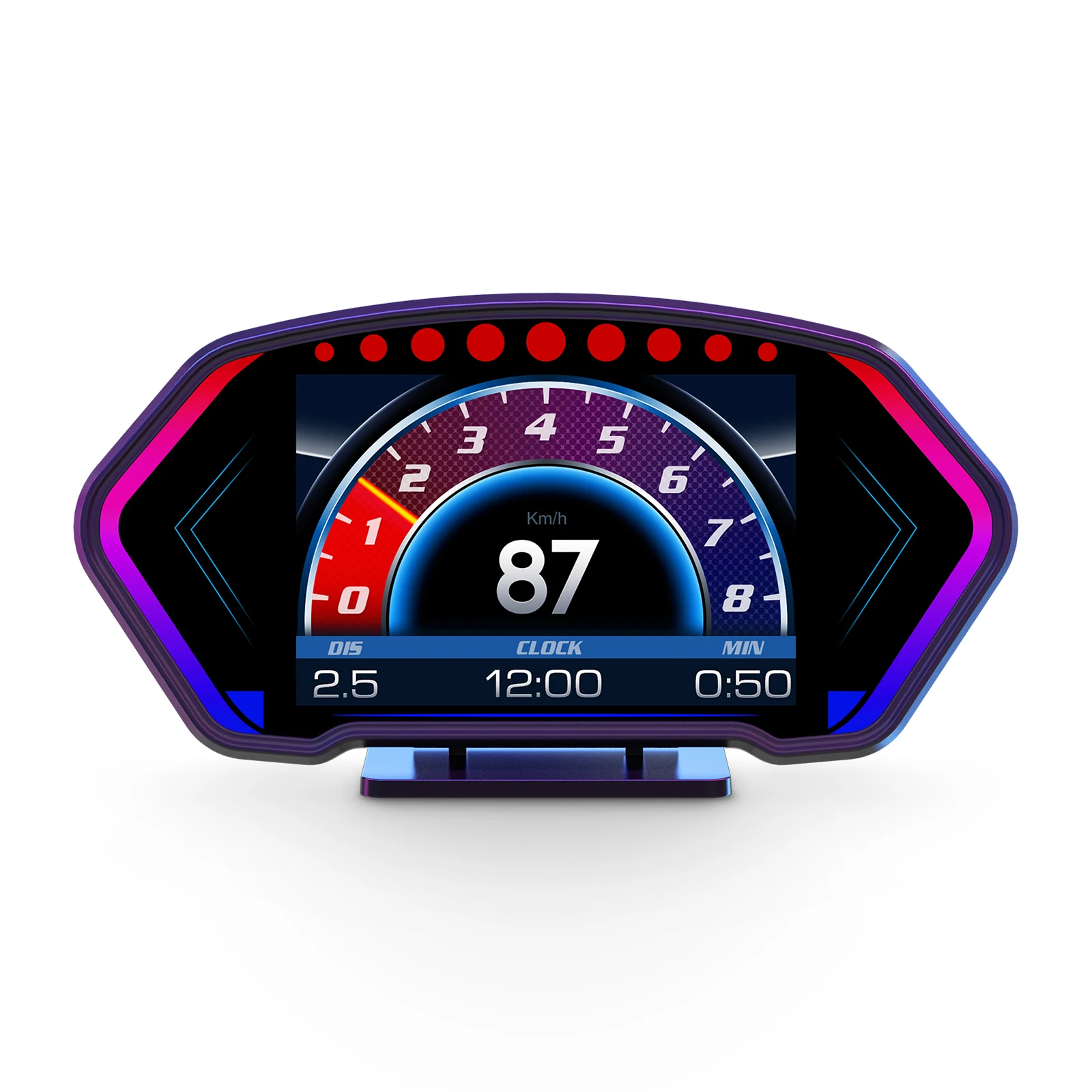

Universal Smart Gauge 6Inch Display 2+GPS+Accelerometer +Speedometer HUD P3 Head up Display Smart Digital Instrument II