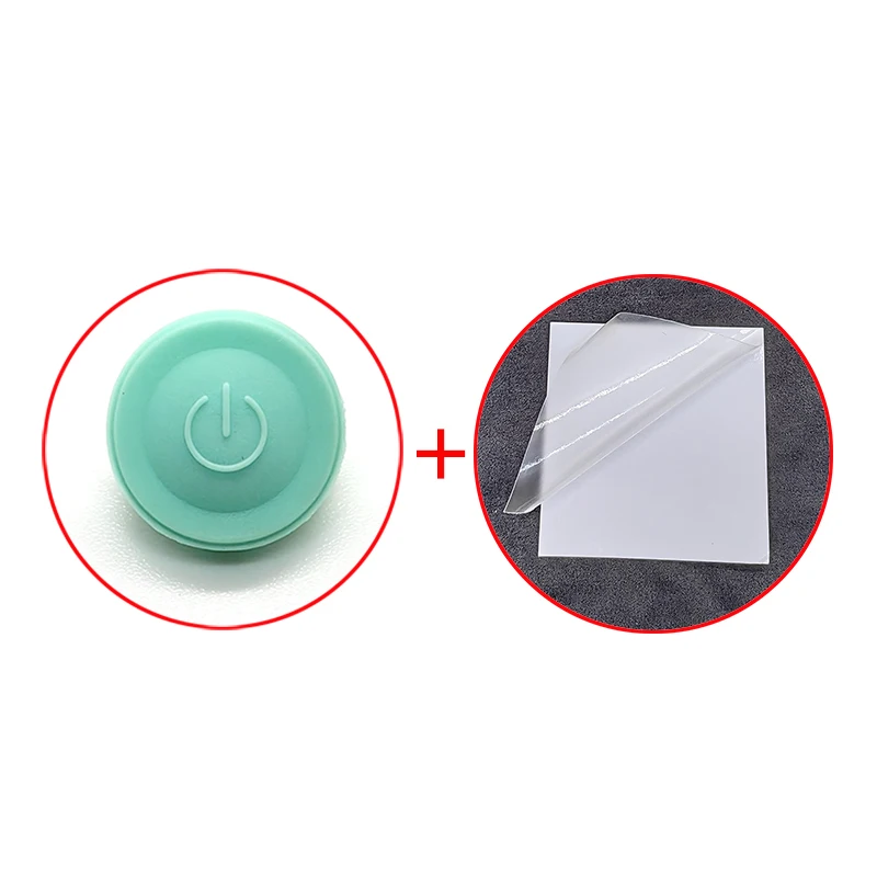 Original Electric Toothbrush Parts 1pcs Switch Button + 1pcs Waterproof Sticker For Philips Sonicare HX6710/HX6720/HX6730/HX6740