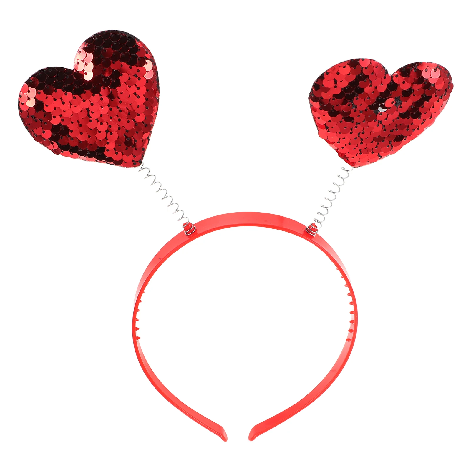 

Heart Shaped Hair Women Love Shaped Headband Accessories Women Girl Valentine Birthday Party Kids Hoop Sequin Hair Band Hairband