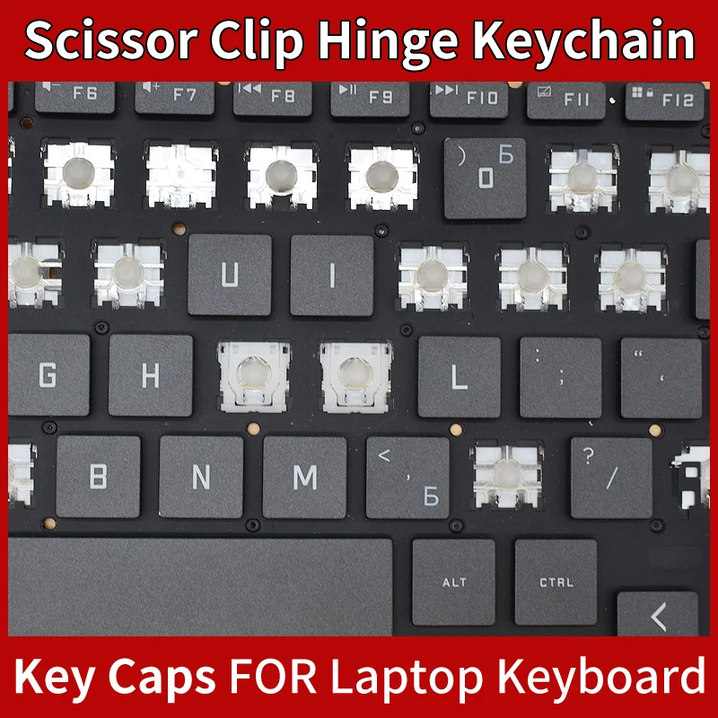 

Replacement Keycap Key Cap Scissor Clip Hinge For or HP Victus 16-D0030 15-FB Q264 Q278 16T TPN-C169 Backligh KeyCap Hinge