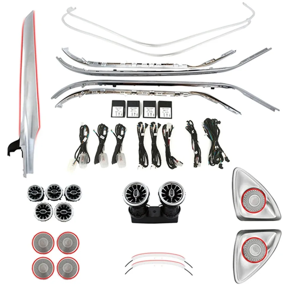 

Symphomy LED GLC X253 Car Interior Ambient Light for Mercedes Benz C Class W205 Atmosphere Strip Accessories Upgrade
