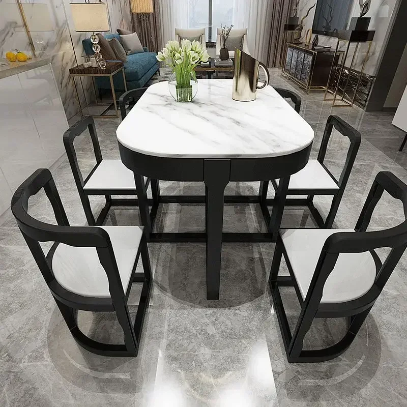 

Restaurant Organizer Dining Table Onement Center Library Black Legs Coffee Tables Office Mesas De Jantar Kitchen Furniture