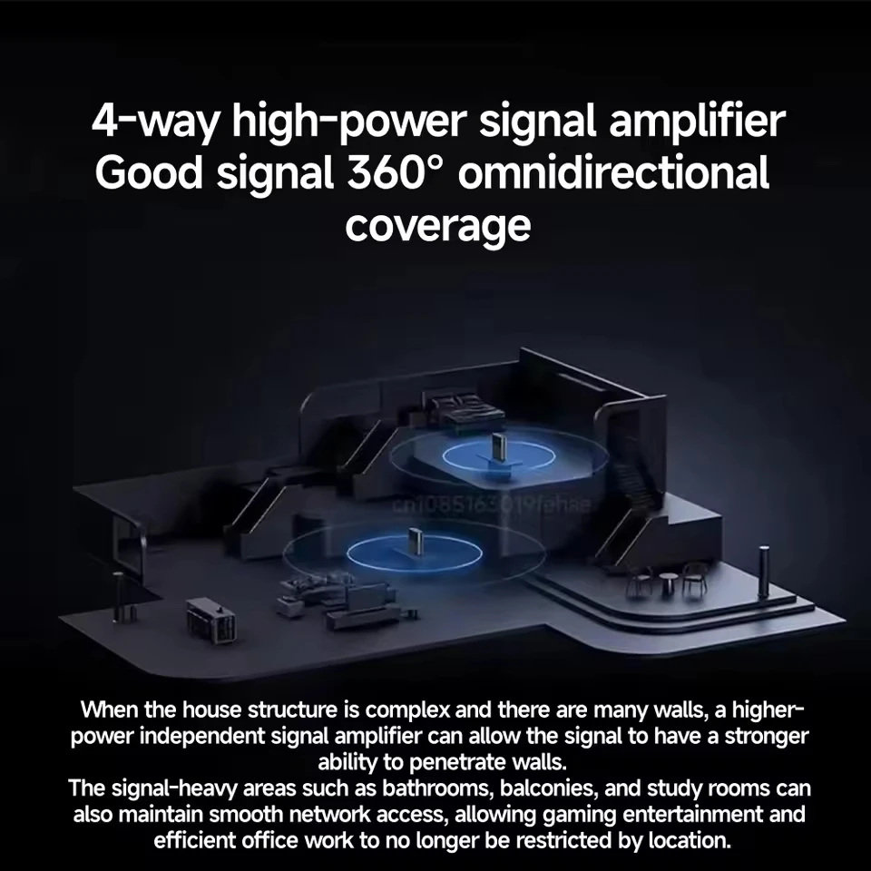 Xiaomi BE3600 Pro Router Wi-Fi 7 Dual-Band Mesh System Qualcomm Quad-Core 2,5G Ports Gaming Accelerator Bluetooth Gateway Home