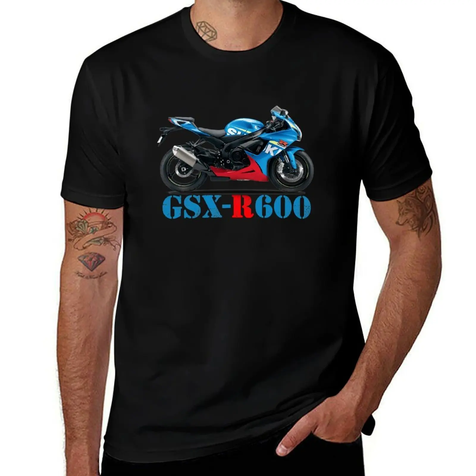 

The GSX-R600 T-Shirt Fashion Print Casual Short Sleeve