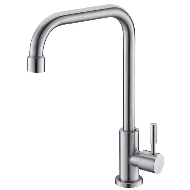 

304 Stainless Steel Faucet Kitchen Bathroom Sink Universal Bathroom Accessories Shower System Washbasin Mixer Basin Mixer Tap