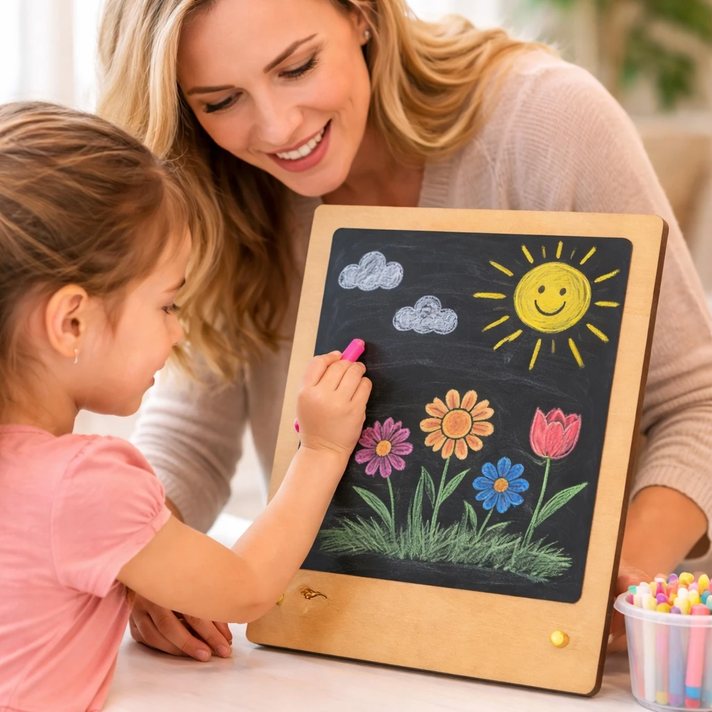 tableau-noir-personnalise-pour-enfants-panneau-de-message-en-bois-avec-nom-sur-mesure-tableau-d'ecriture-reutilisable-en-acrylique-pour-bureau-ou-mariage