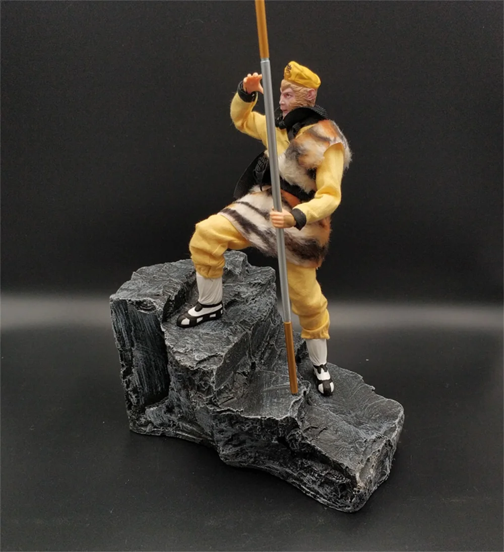 1/12th Mini zabawki stare łupek kamienny Rock stojak platformy Model dla 6 cal Action Figures element sceny