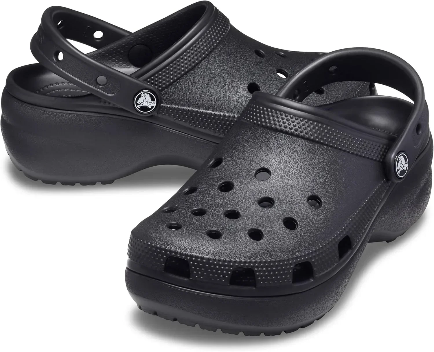 Zueco clásico con plataforma Crocs para mujer 206750