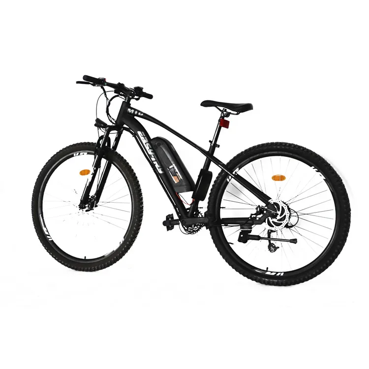 Men's 36v 250W Motor E Bike Electric Bicycle With Integrated Battery And Disc Brake Lithium Power Supply And Motorcycle Seat