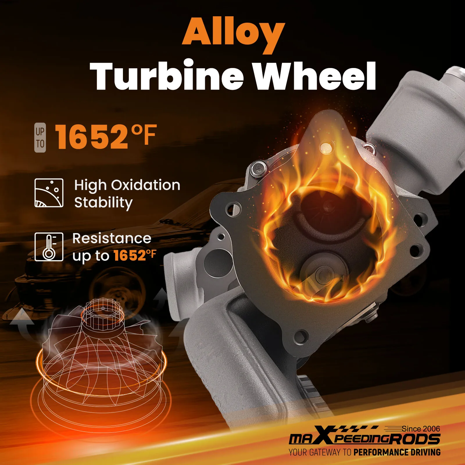 เทอร์โบสำหรับออดี้ เอ4 ควอทโตร เอ6 2.0T BWE BGB 06D145701D เทอร์โบชาร์จเจอร์ 53039880087