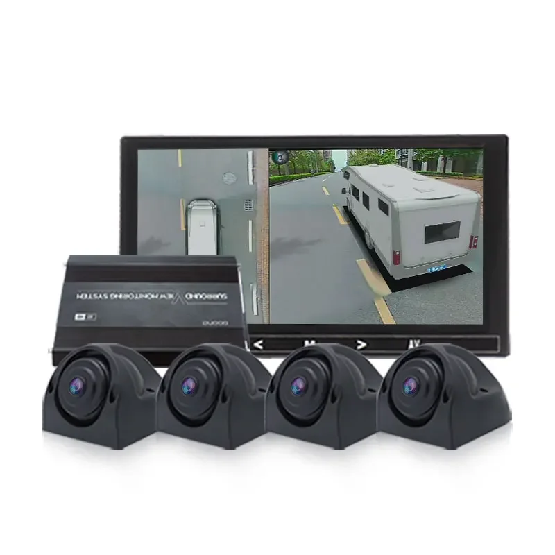 

3D Truck Bus Motorhome Panoramic Car Camara Auto RV Backup Camera 360 Camera for Cars With Full HD 1080p 360 Degree